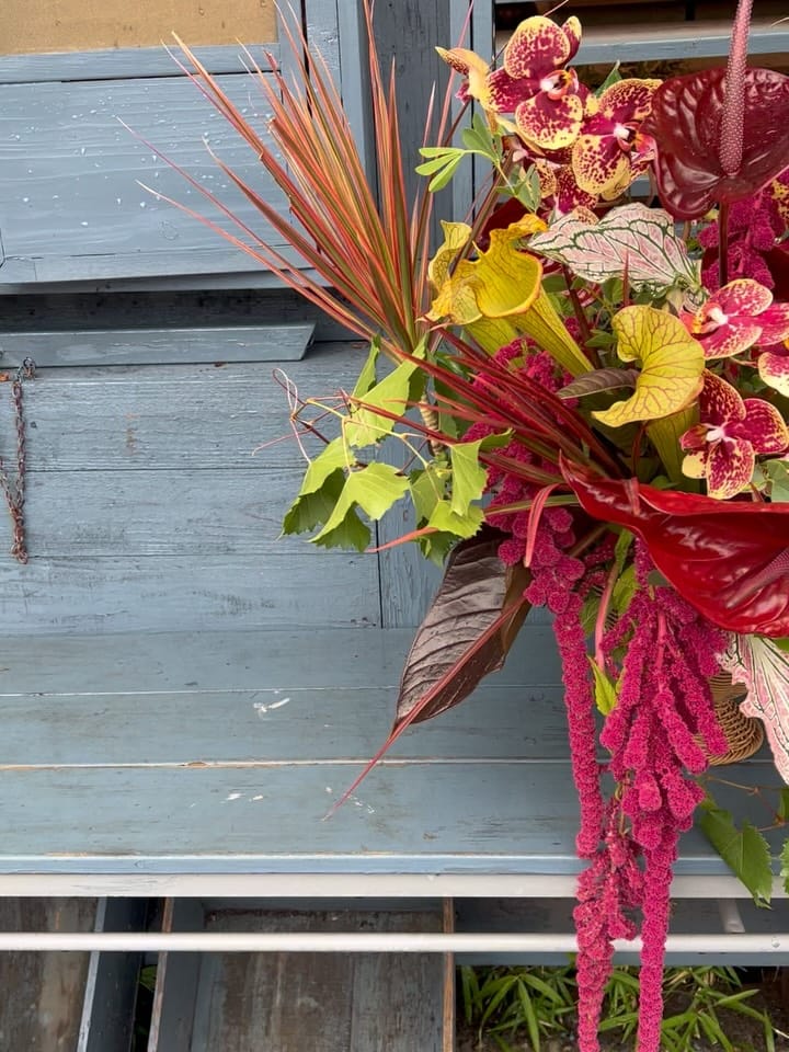 Post 7 by flower shop yadorigi番長 on Instagram (carousel)