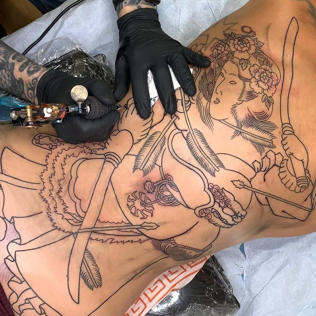 Post 6 by Small Paul 彫義誠 • Tattoo Artist on Instagram (image)