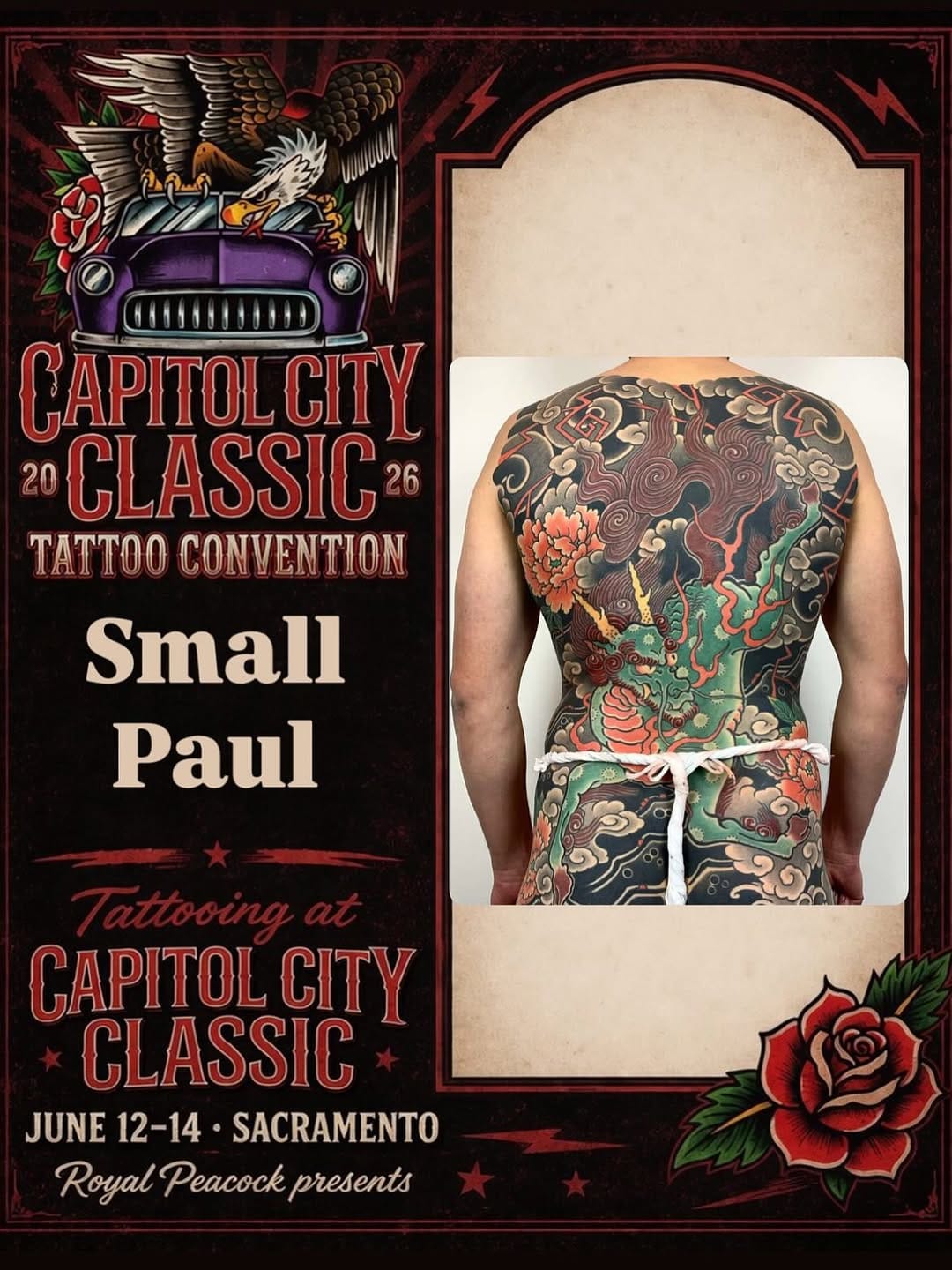 Post 9 by Small Paul 彫義誠 • Tattoo Artist on Instagram (carousel)