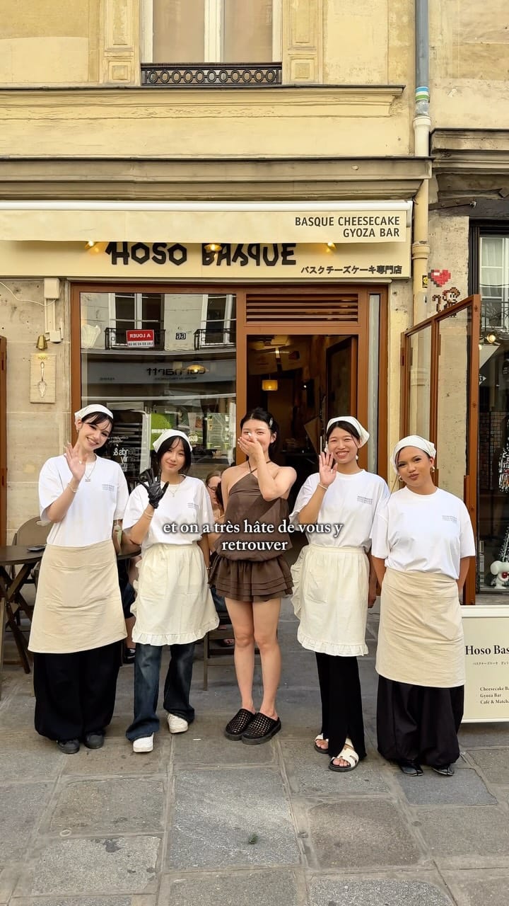 Post 8 by Hoso Basque Paris on Instagram (video)