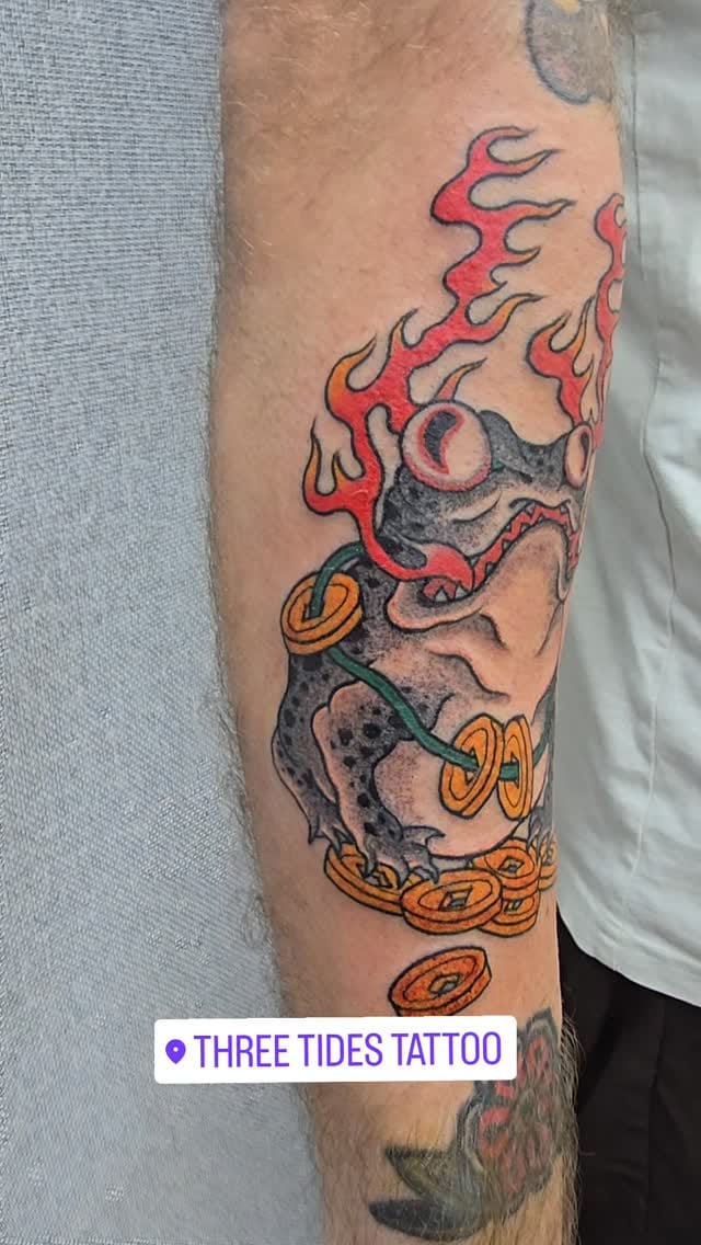 Post 1 by BARON TATTOO 彫爵 ( ほりたか)horitaka on Instagram (video)