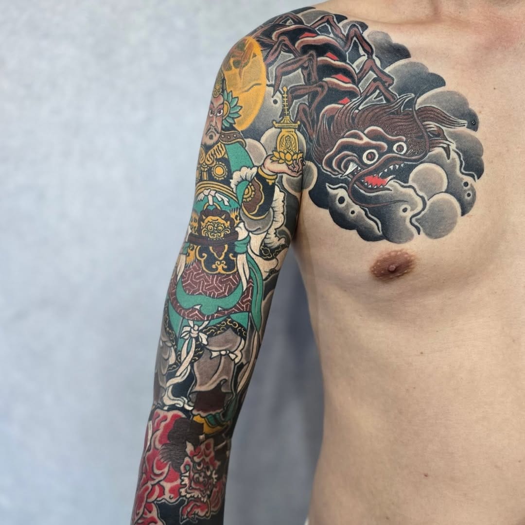 Post 10 by BARON TATTOO 彫爵 ( ほりたか)horitaka on Instagram (carousel)