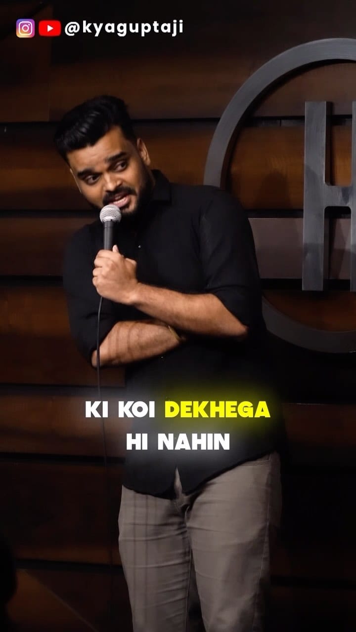 Post 10 by Siddharth Gupta (Aman) || Stand Up Comedian Ranchi on Instagram (video)