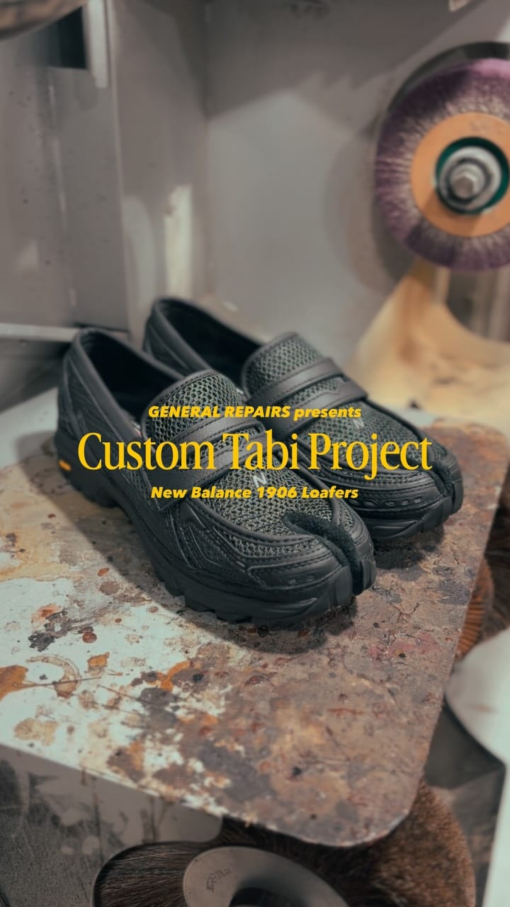 Post 2 by GENERAL REPAIRS - Shoe Repair & Creative Studio on Instagram (video)