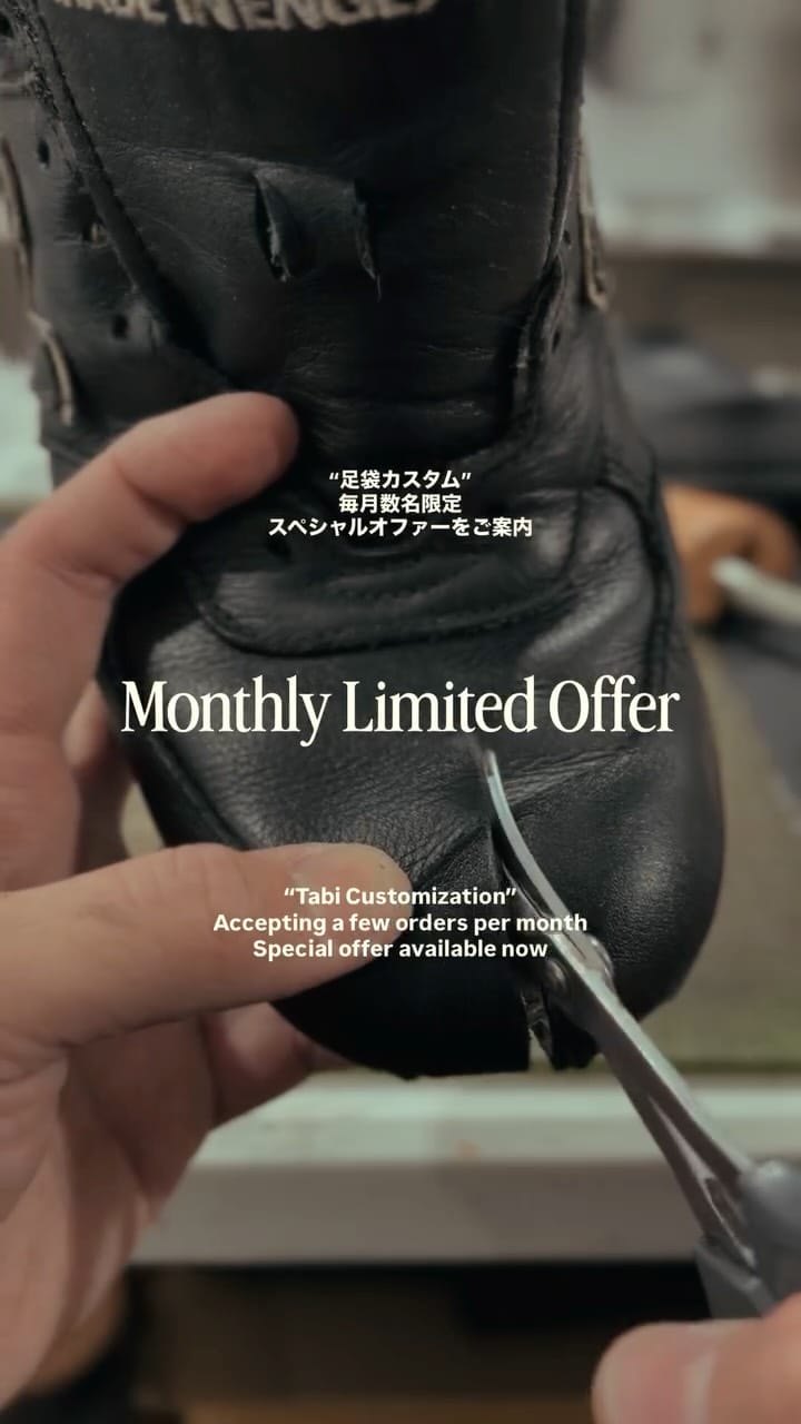 Post 10 by GENERAL REPAIRS - Shoe Repair & Creative Studio on Instagram (video)
