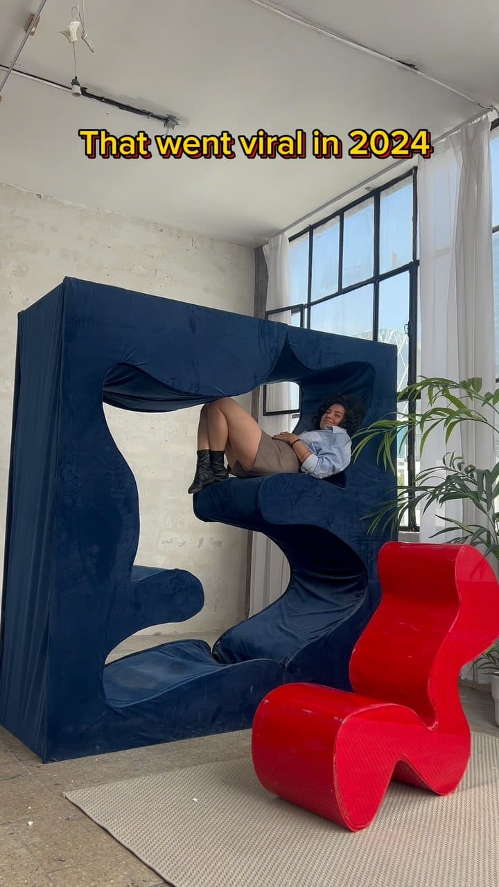 Post 8 by DIY furniture & Apartments on Instagram (video)