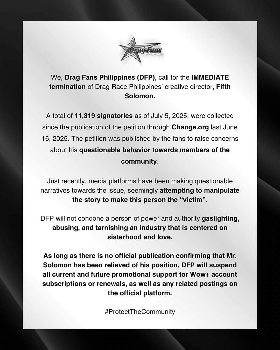 Post 10 by Drag Fans Philippines on Instagram (image)