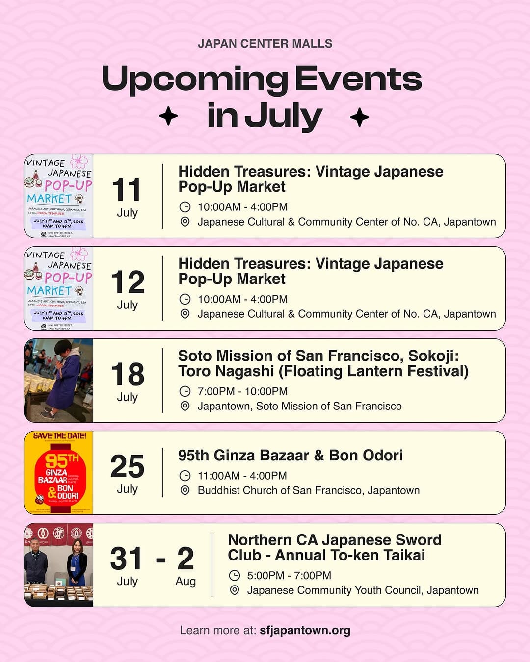 Post 4 by Japan Center Malls on Instagram (image)