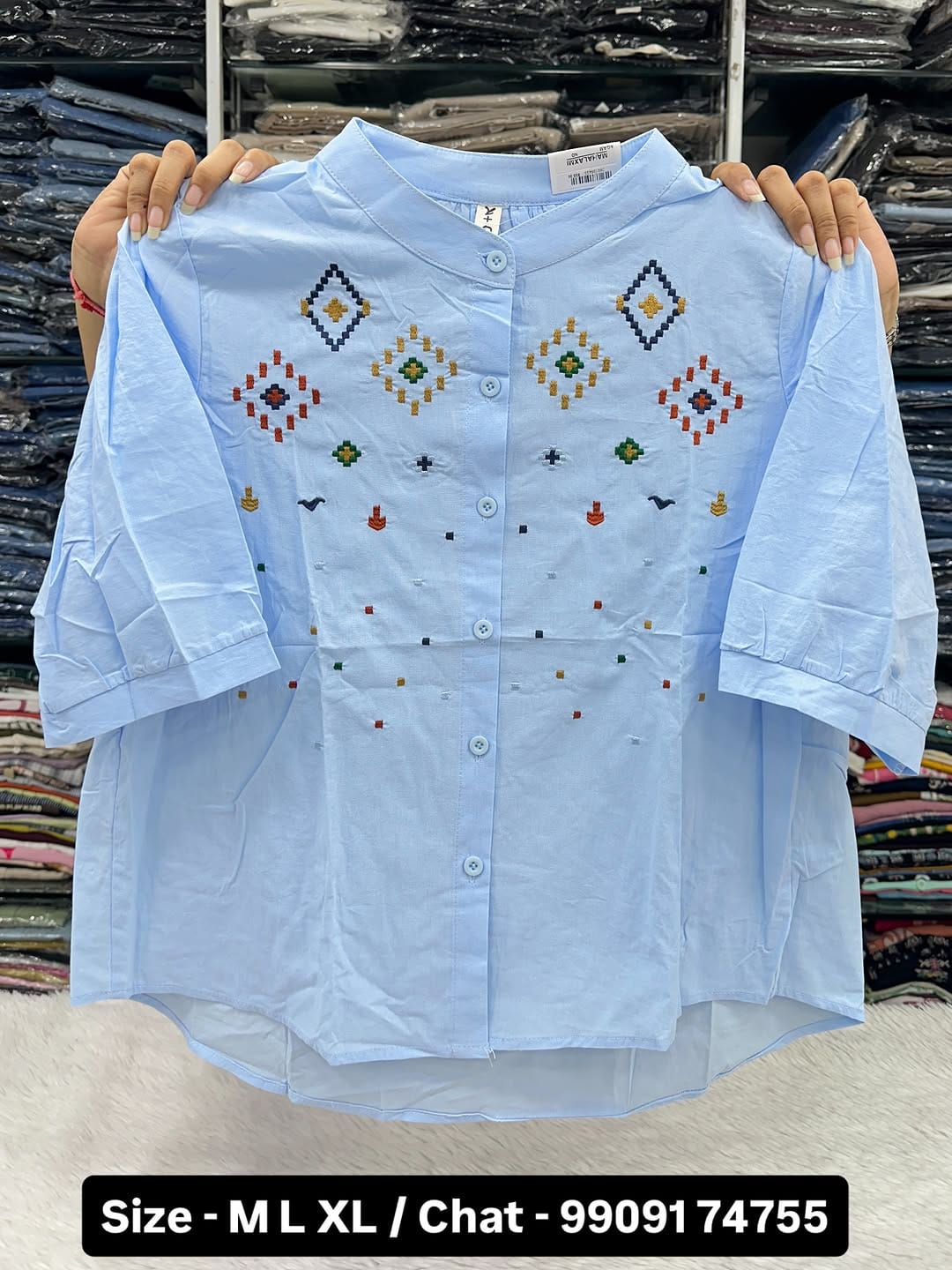 Post 8 by Shree mahalaxmi fashion surat on Instagram (carousel)