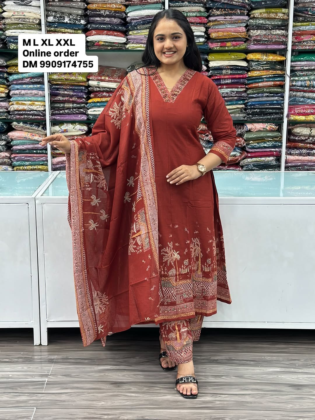 Post 5 by Shree mahalaxmi fashion surat on Instagram (carousel)