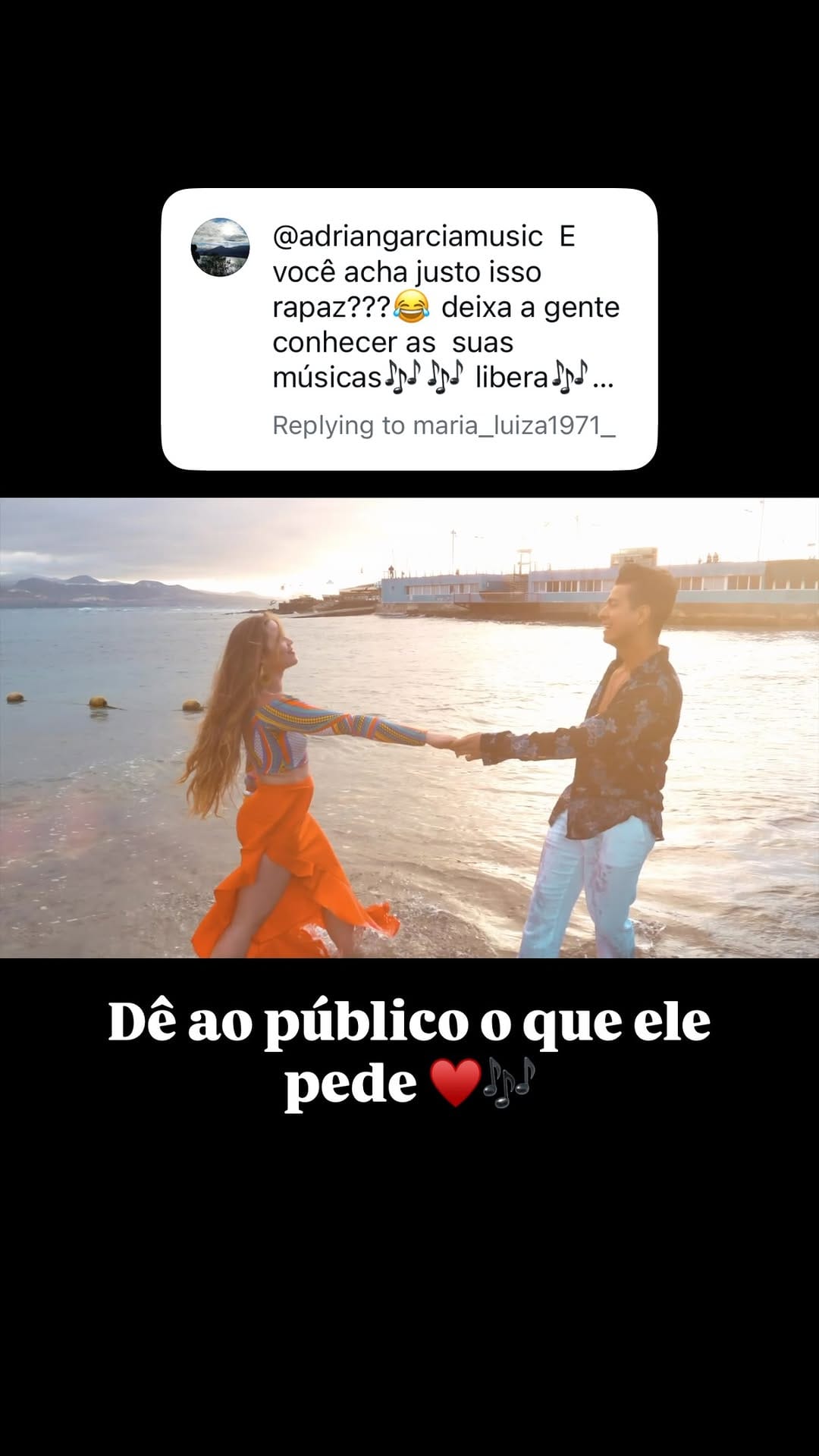 Post 2 by Adrian Garcia - Latin Singer on Instagram (video)