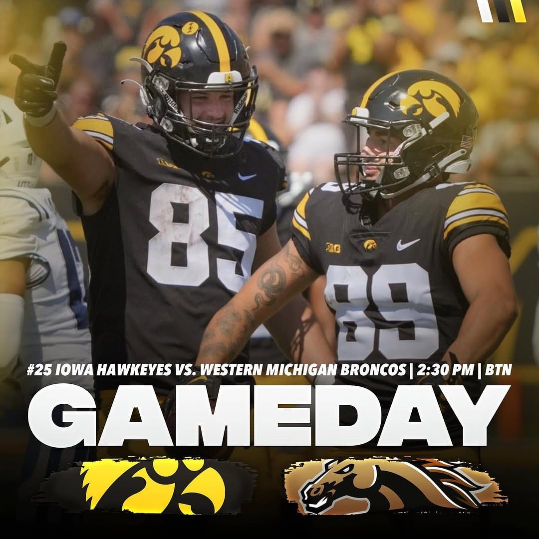 Post 7 by Iowa Football on Instagram (image)
