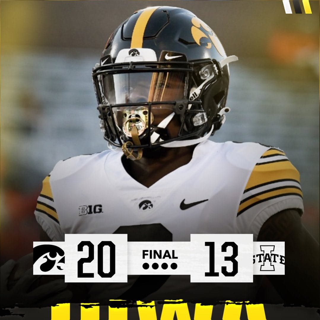 Post 10 by Iowa Football on Instagram (image)