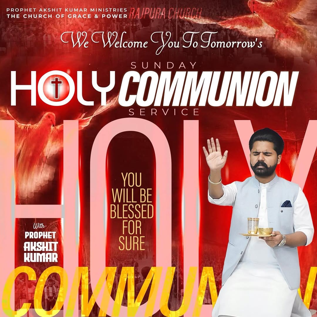 Post 2 by Pastor Akshit Kumar,THE CHURCH OF GRACE AND POWER on Instagram (image)
