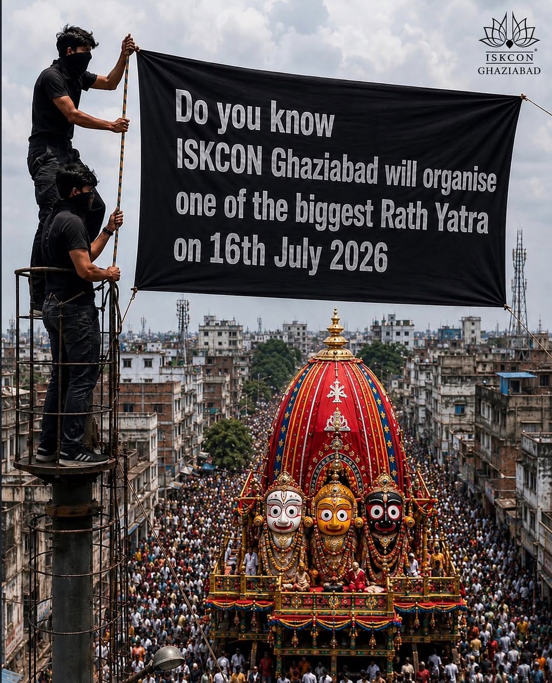 Post 3 by ISKCON Ghaziabad on Instagram (image)