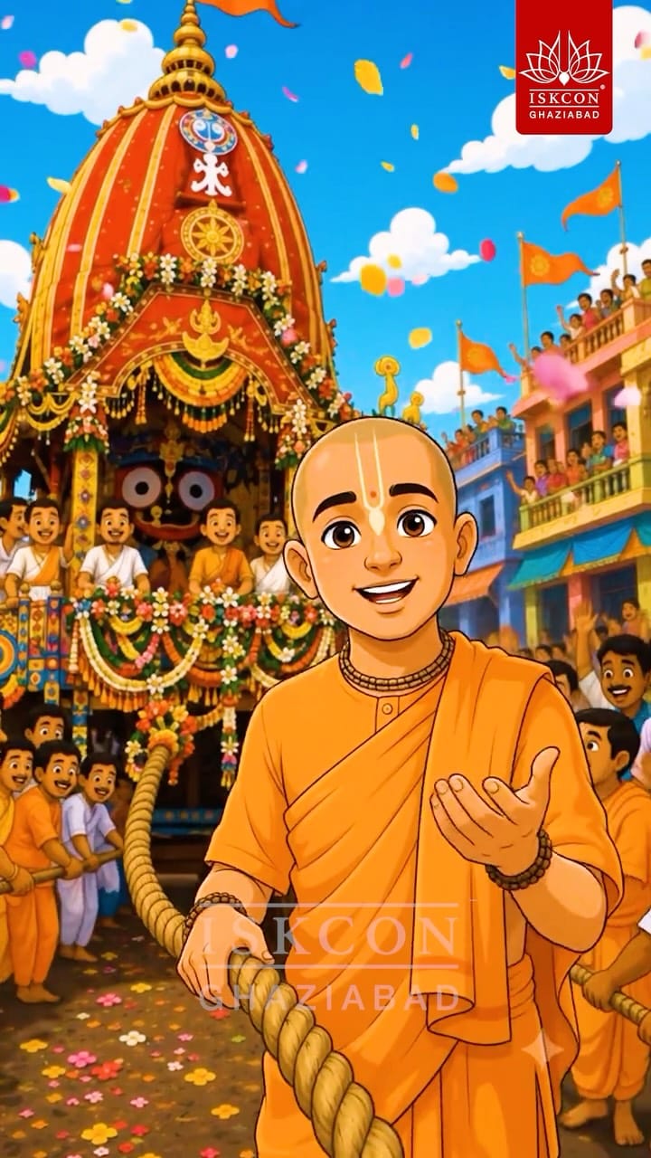 Post 7 by ISKCON Ghaziabad on Instagram (video)