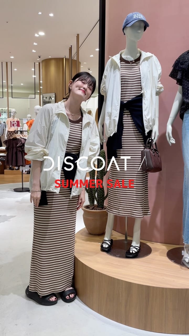 Post 4 by DISCOAT イオンモール浜松志都呂店 on Instagram (video)