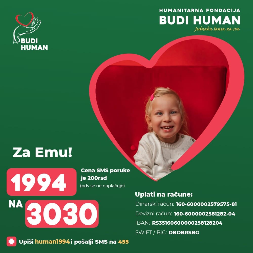 Post 6 by Pošalji 1 na 3030. Budi human! on Instagram (image)
