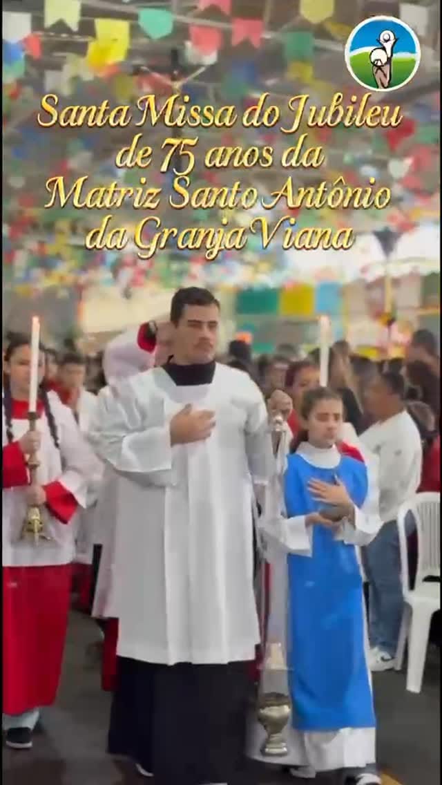 Post 3 by Paroquia Santo Antonio da Granja Viana on Instagram (video)
