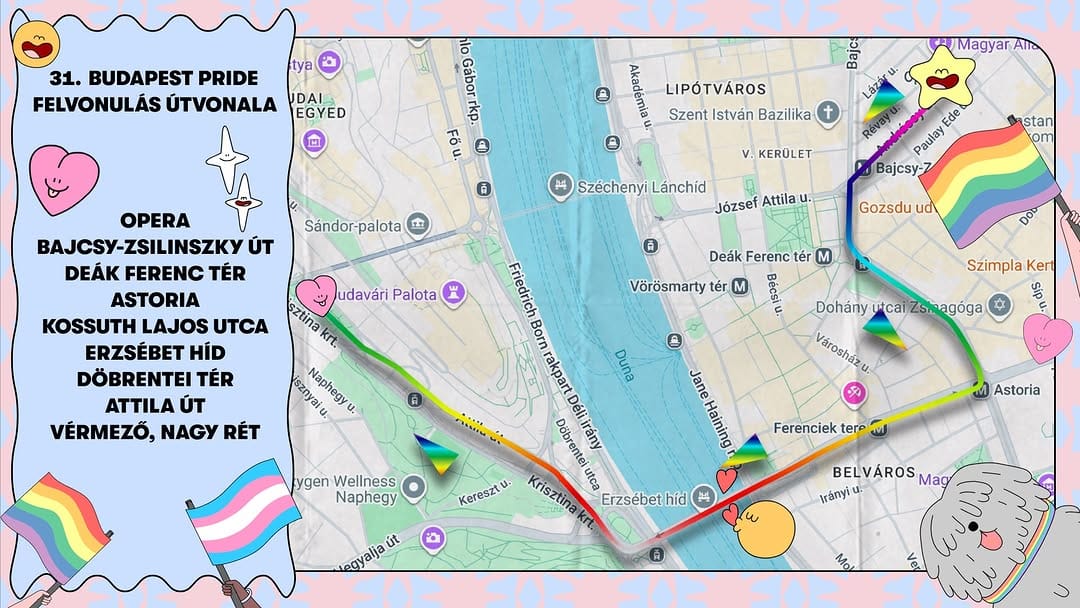 Post 9 by Budapest Pride on Instagram (image)