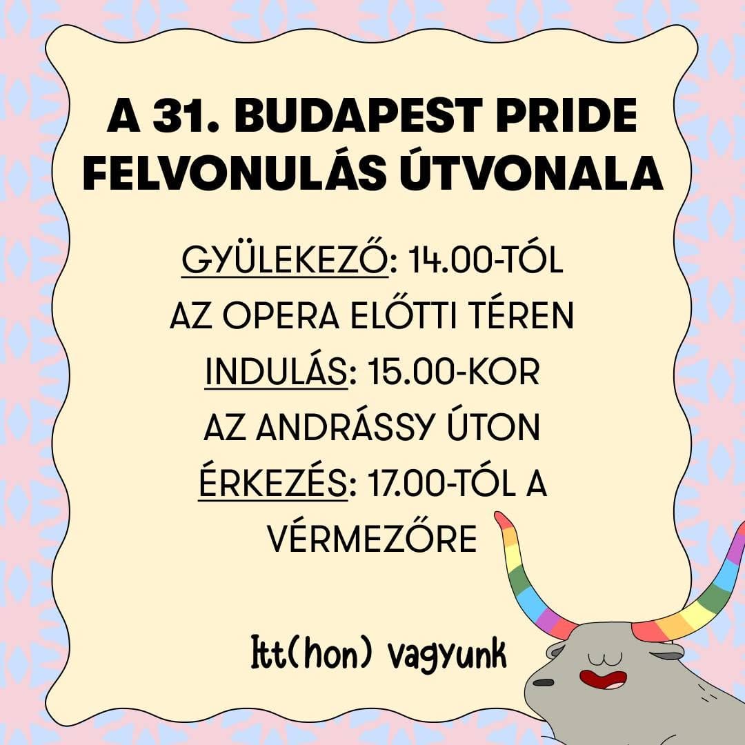 Post 5 by Budapest Pride on Instagram (carousel)