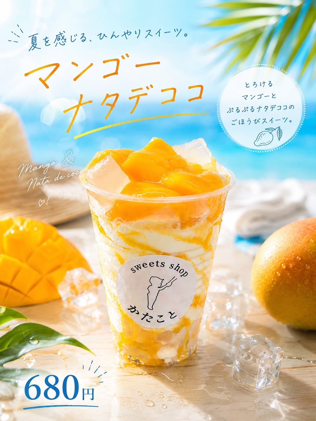 Post 2 by sweets shop かたこと 大村店 on Instagram (image)