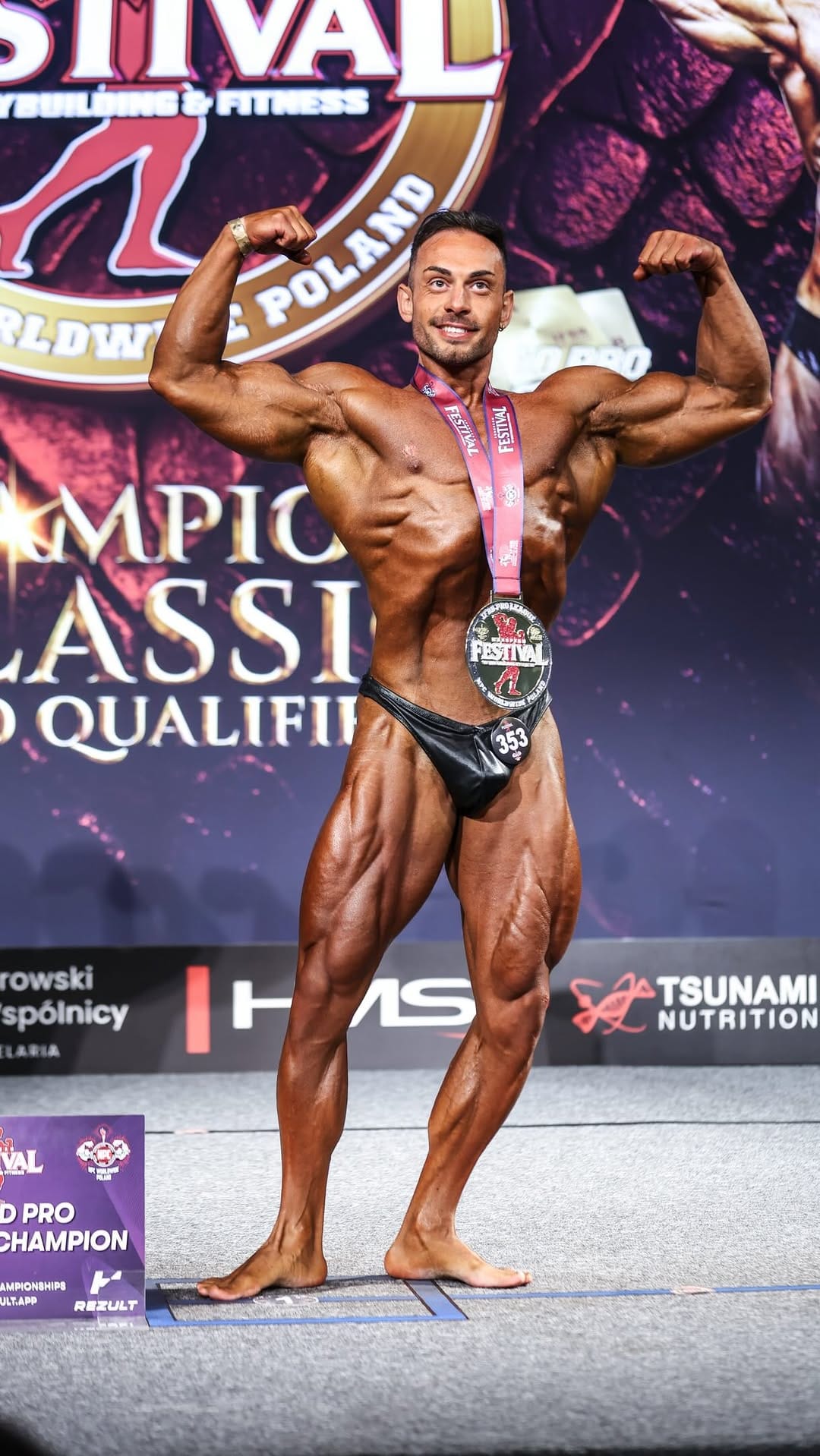 Post 6 by VALERIO COMUNALE | IFBB PRO ELITE on Instagram (video)