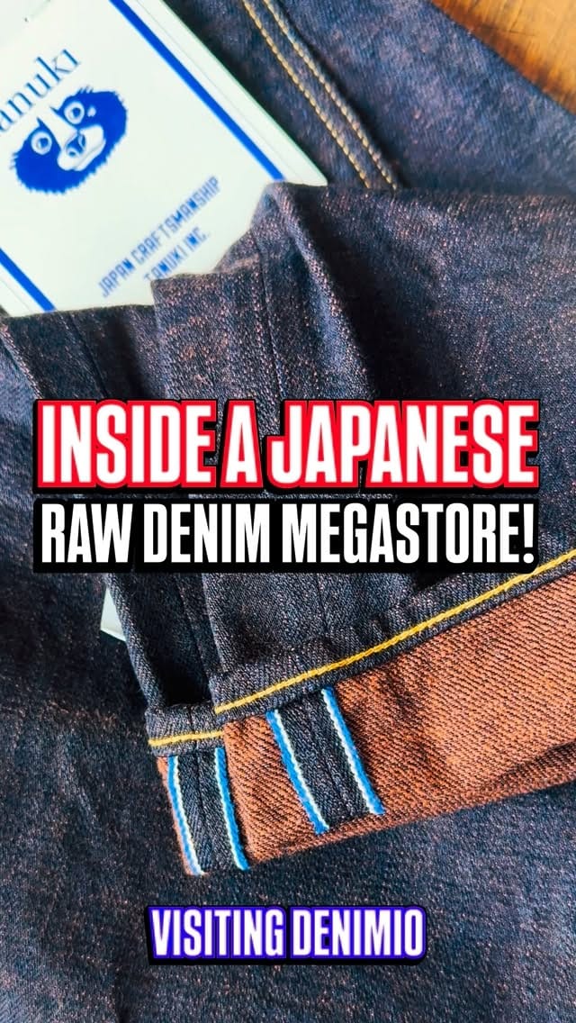 Post 4 by Denimio - Japanese Denim Store on Instagram (video)