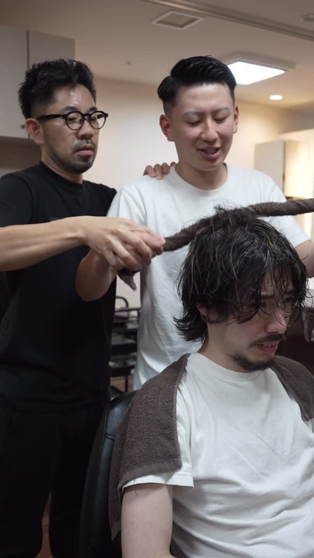 Post 8 by 大平(Oodaira)@ZANGIRI Barber💈JAPAN Tokyo Shinjuku on Instagram (video)