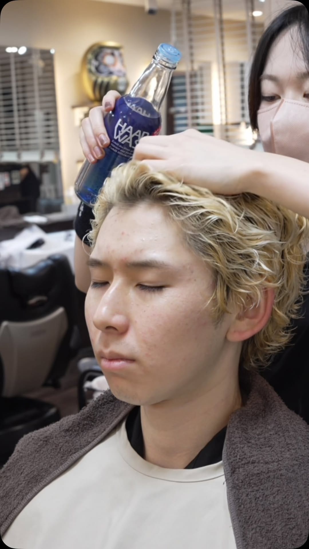 Post 2 by 大平(Oodaira)@ZANGIRI Barber💈JAPAN Tokyo Shinjuku on Instagram (video)