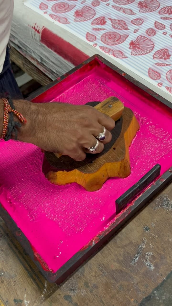 Post 10 by SZ BLOCKPRINTS LTD on Instagram (video)