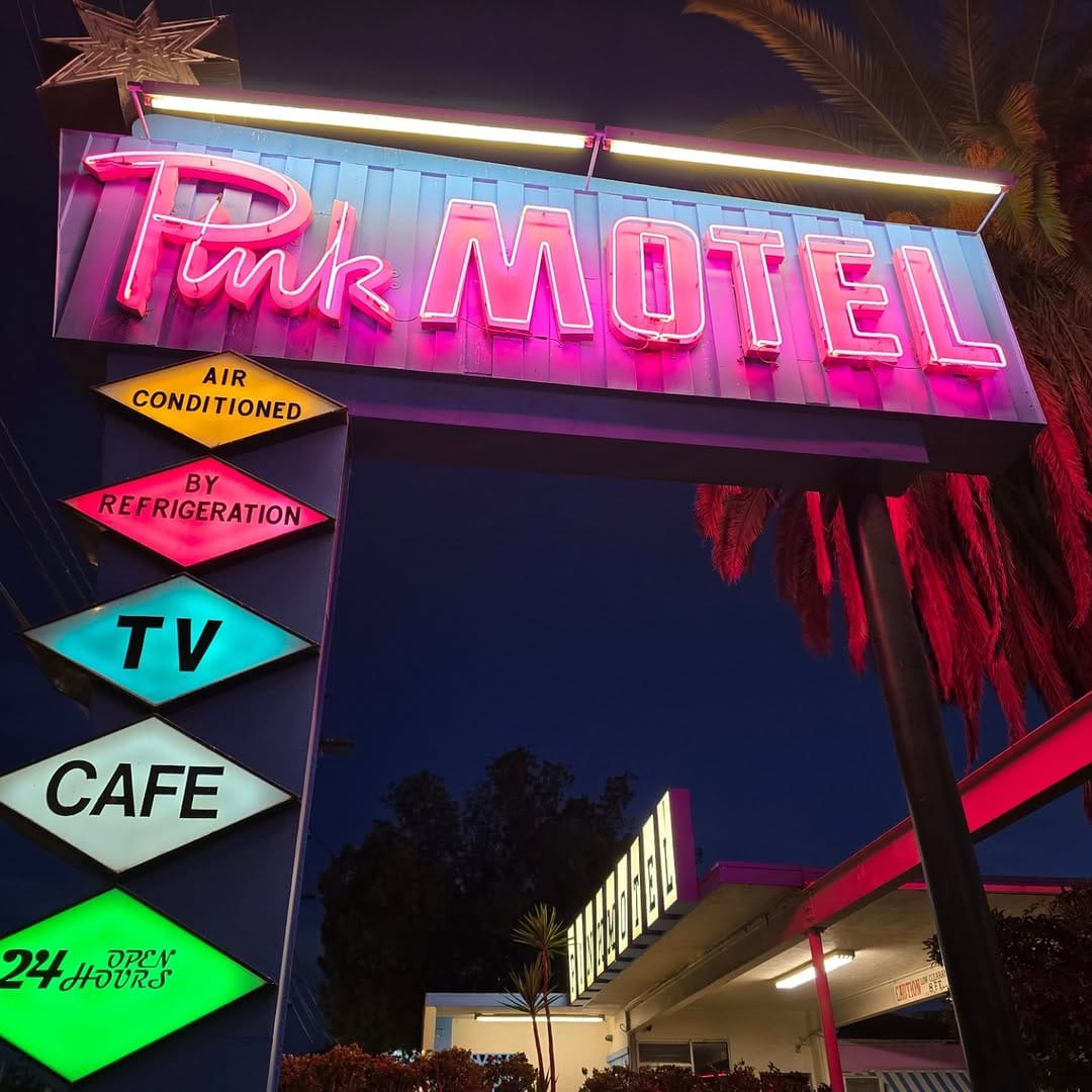 Post 7 by Pink Motel on Instagram (image)