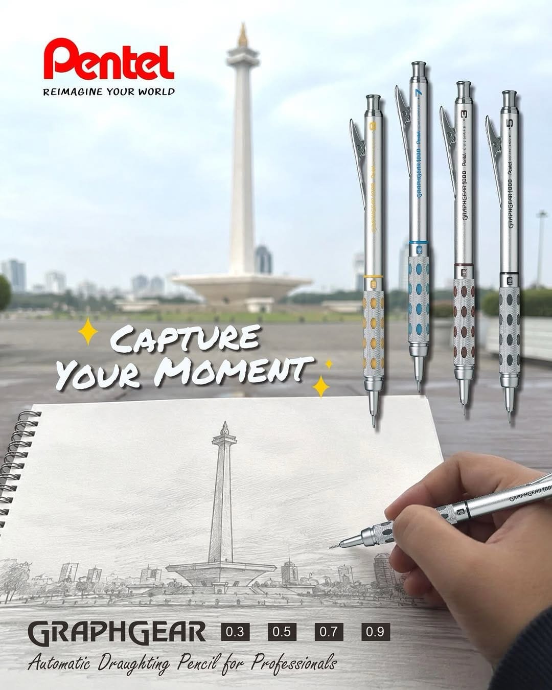 Post 8 by Pentel Indonesia on Instagram (image)