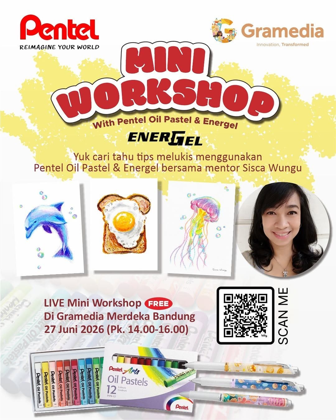 Post 6 by Pentel Indonesia on Instagram (image)