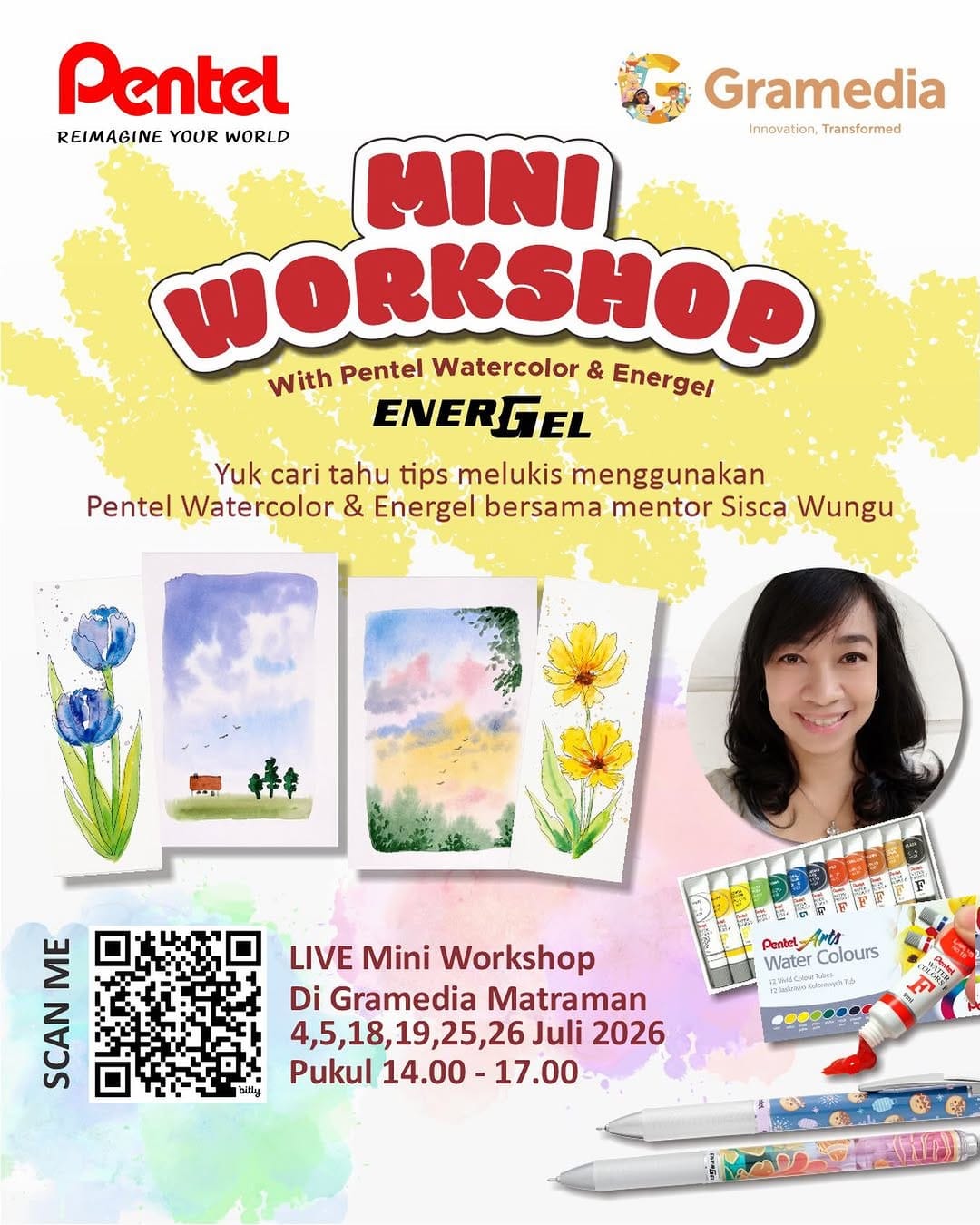 Post 2 by Pentel Indonesia on Instagram (image)