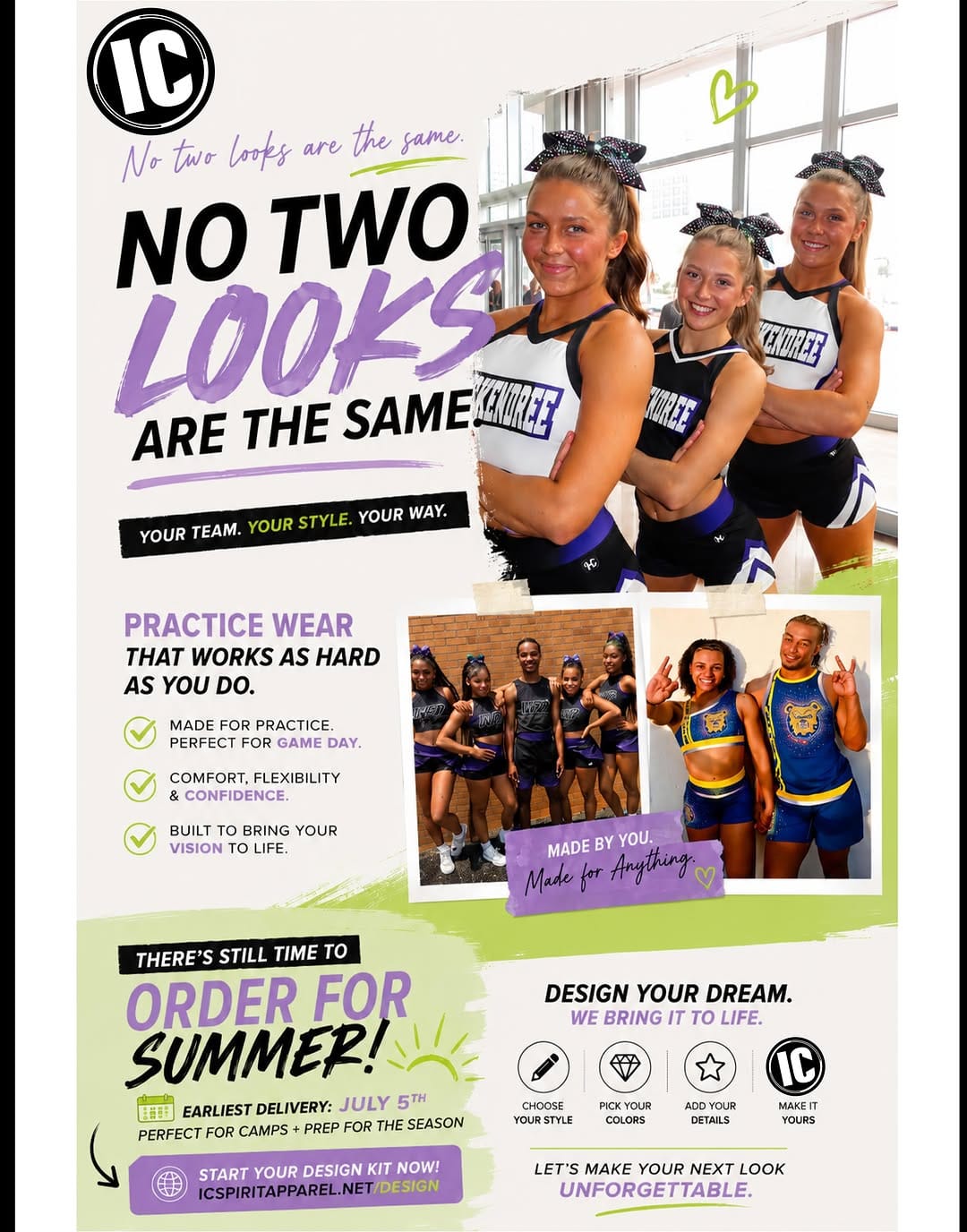 Post 9 by IllinoisCheer Spirit Apparel on Instagram (image)