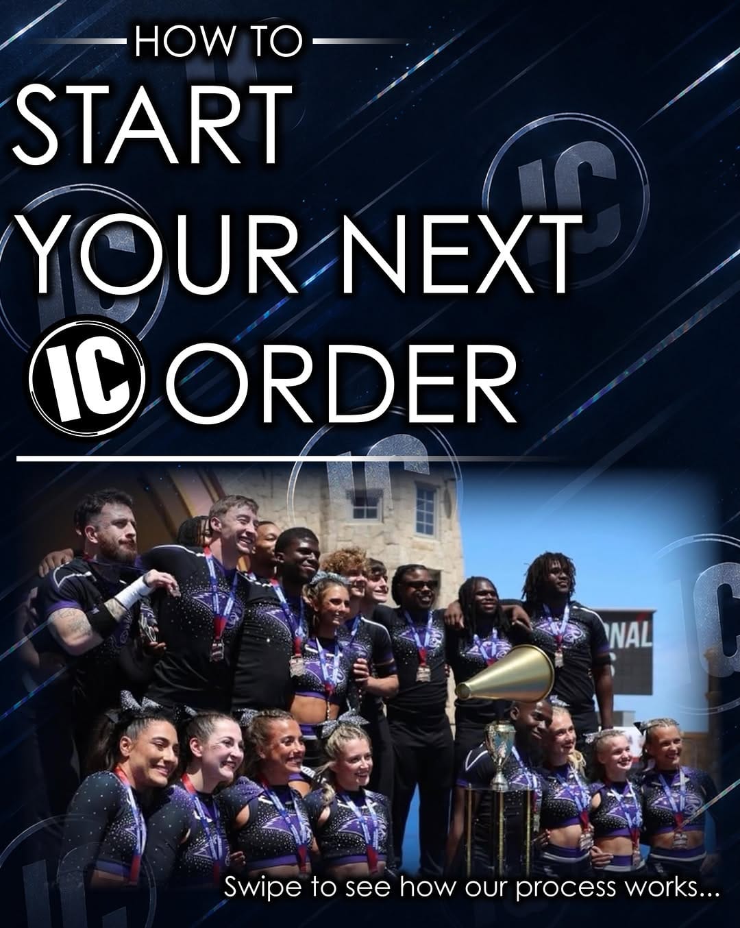 Post 4 by IllinoisCheer Spirit Apparel on Instagram (carousel)
