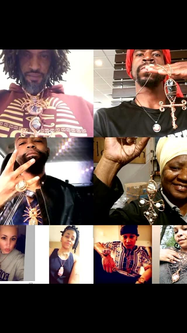 Post 5 by Handmade/Copper/Jewelry/ Healer/ Crystals👁 on Instagram (video)