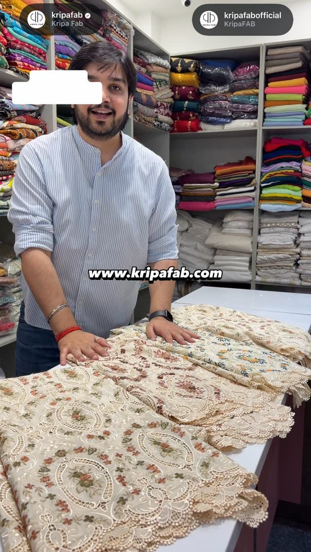 Post 5 by Kripa Fab on Instagram (video)