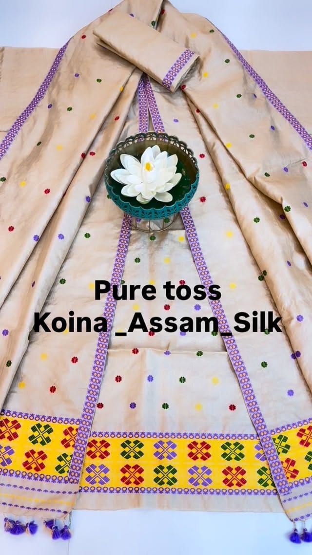 Post 4 by KOINA_ASSAM_SILK_ on Instagram (video)