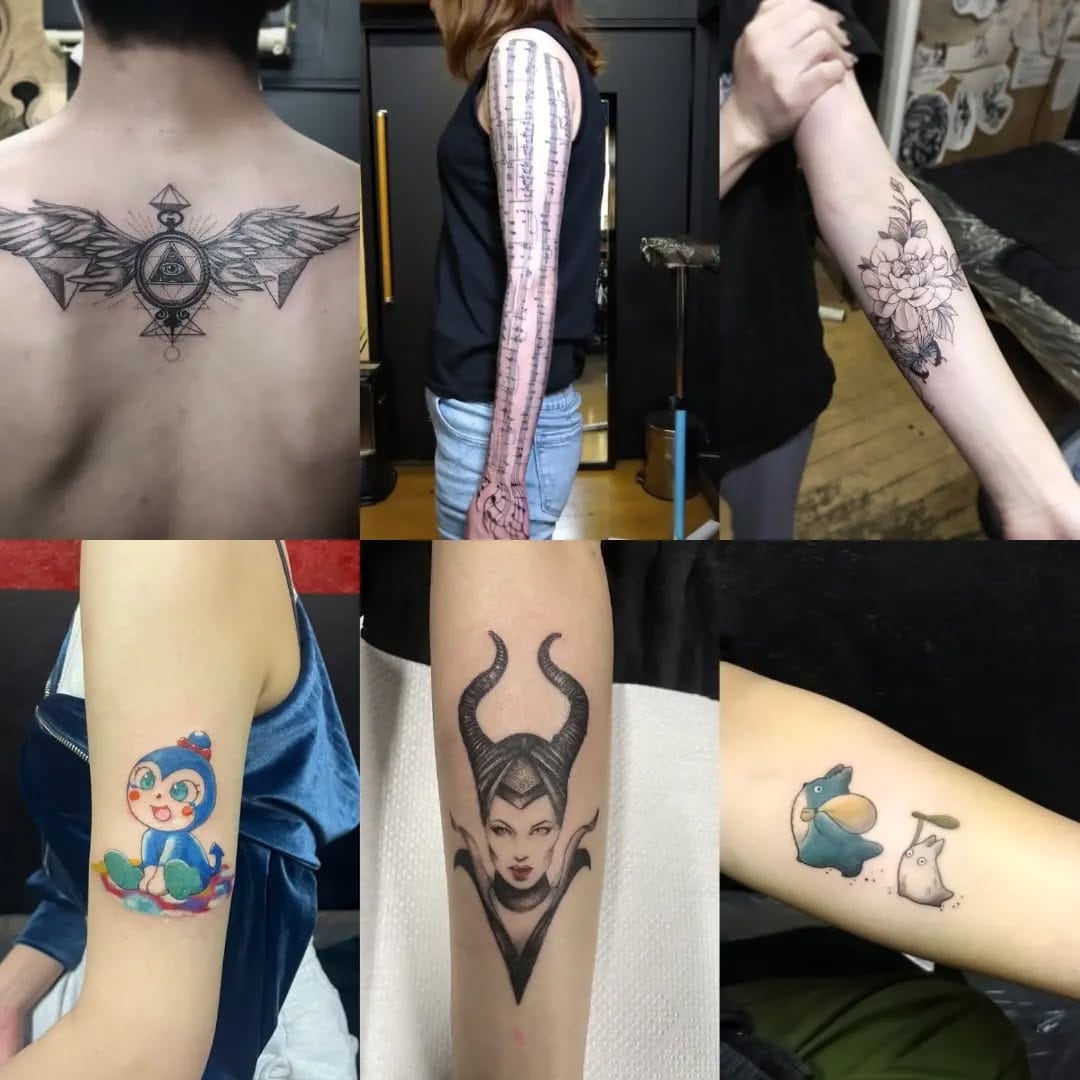 Post 10 by Tattooist Shisai #名古屋タトゥー on Instagram (carousel)