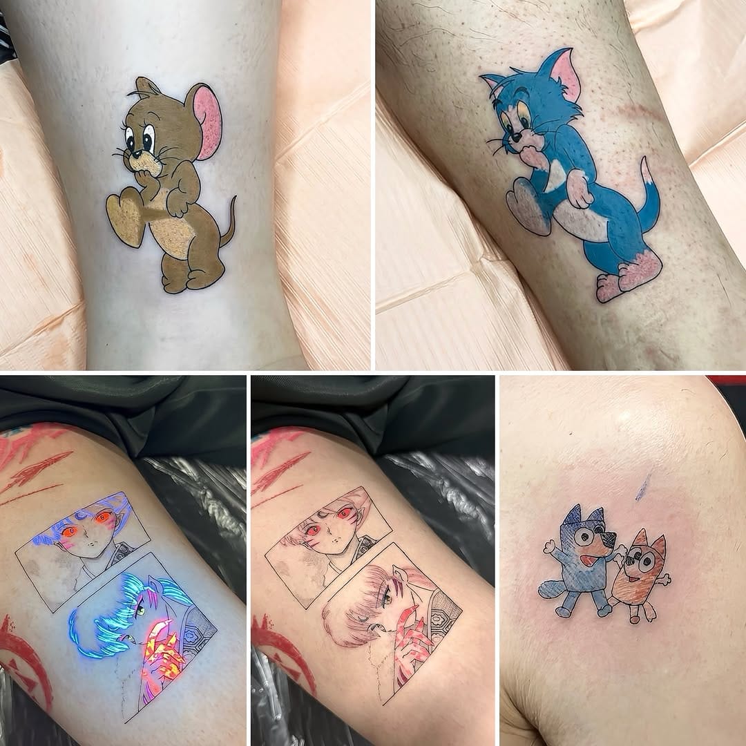 Post 2 by Tattooist Shisai #名古屋タトゥー on Instagram (carousel)