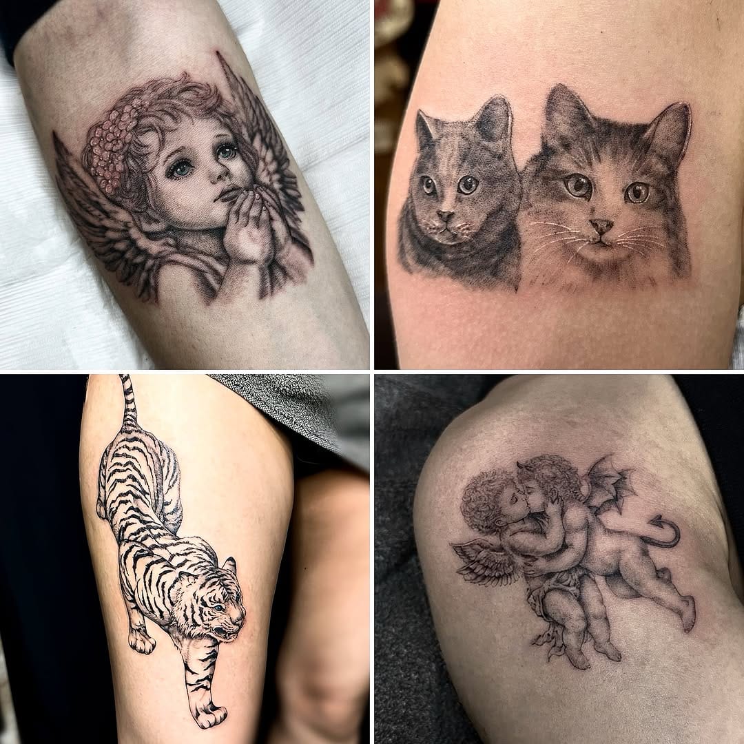 Post 1 by Tattooist Shisai #名古屋タトゥー on Instagram (carousel)