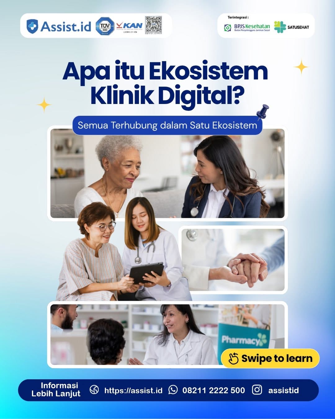 Post 7 by Aplikasi SIM Klinik | Lebih Mudah Pakai Assist.id 🇮🇩 on Instagram (carousel)