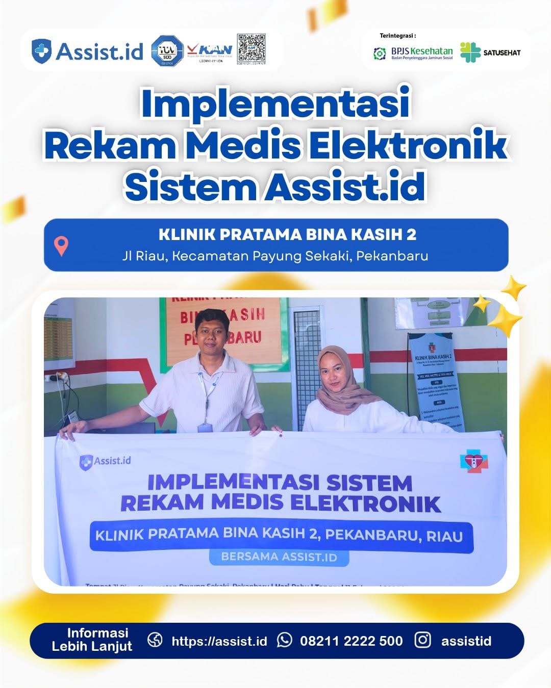 Post 6 by Aplikasi SIM Klinik | Lebih Mudah Pakai Assist.id 🇮🇩 on Instagram (image)