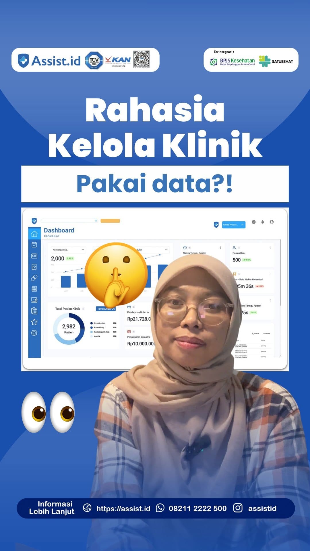 Post 4 by Aplikasi SIM Klinik | Lebih Mudah Pakai Assist.id 🇮🇩 on Instagram (video)