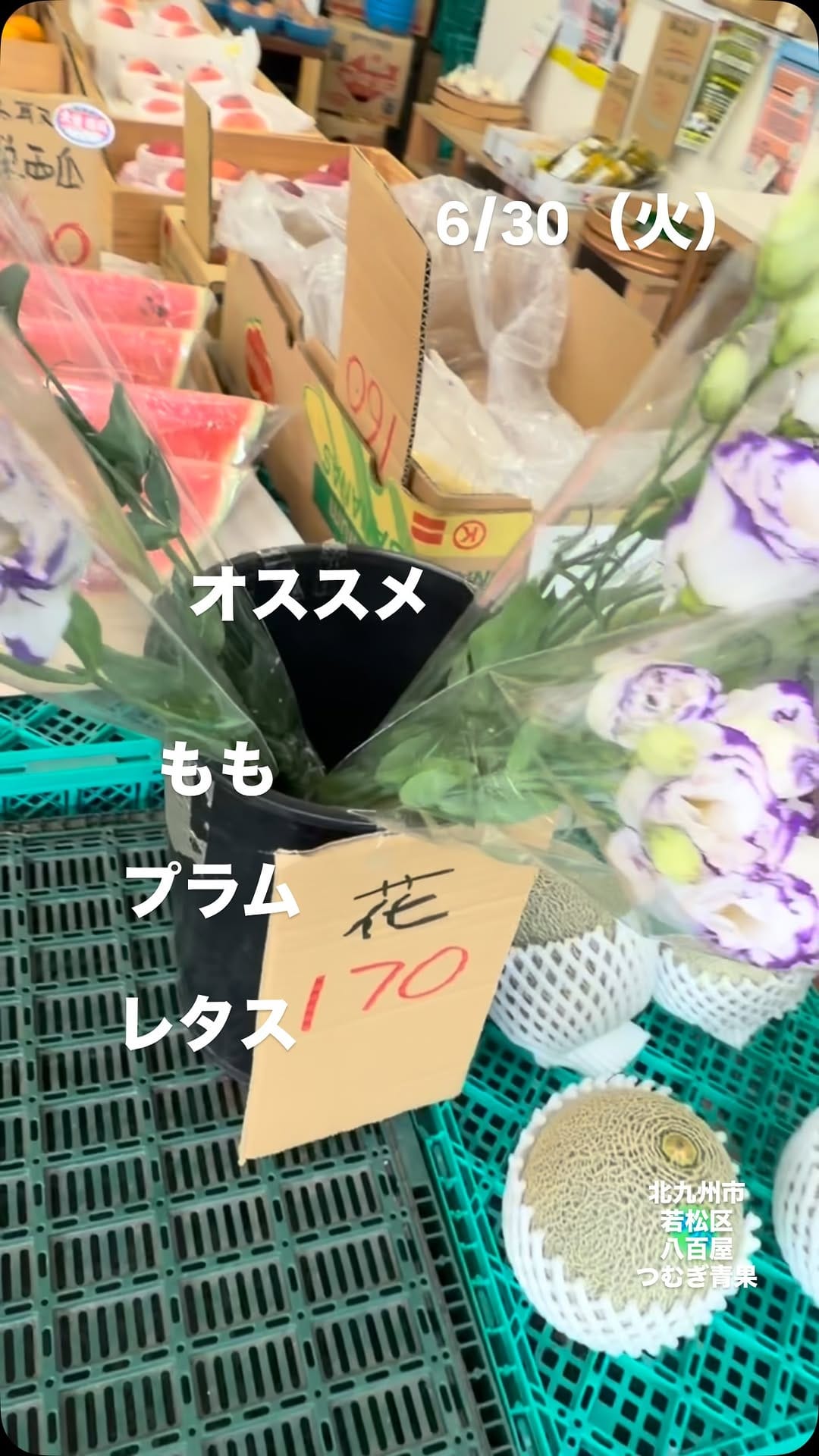 Post 2 by つむぎ青果+りんご飴 on Instagram (video)
