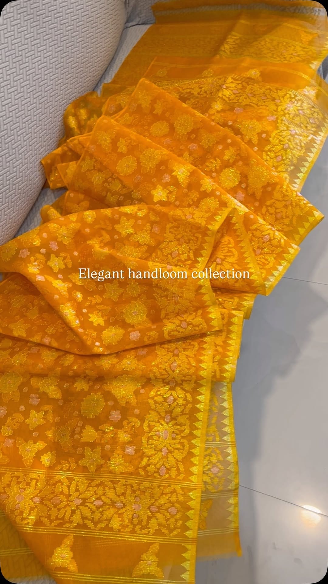 Post 3 by Elegant Handloom Collection on Instagram (video)