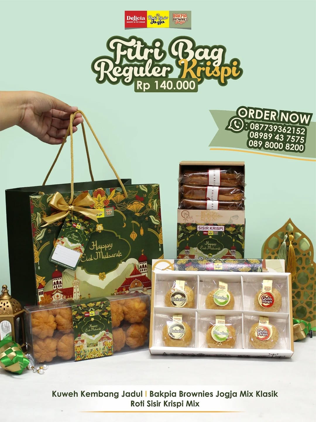 Post 8 by Bakpia Brownies Jogja Official by Roti Sisir Jogja on Instagram (image)