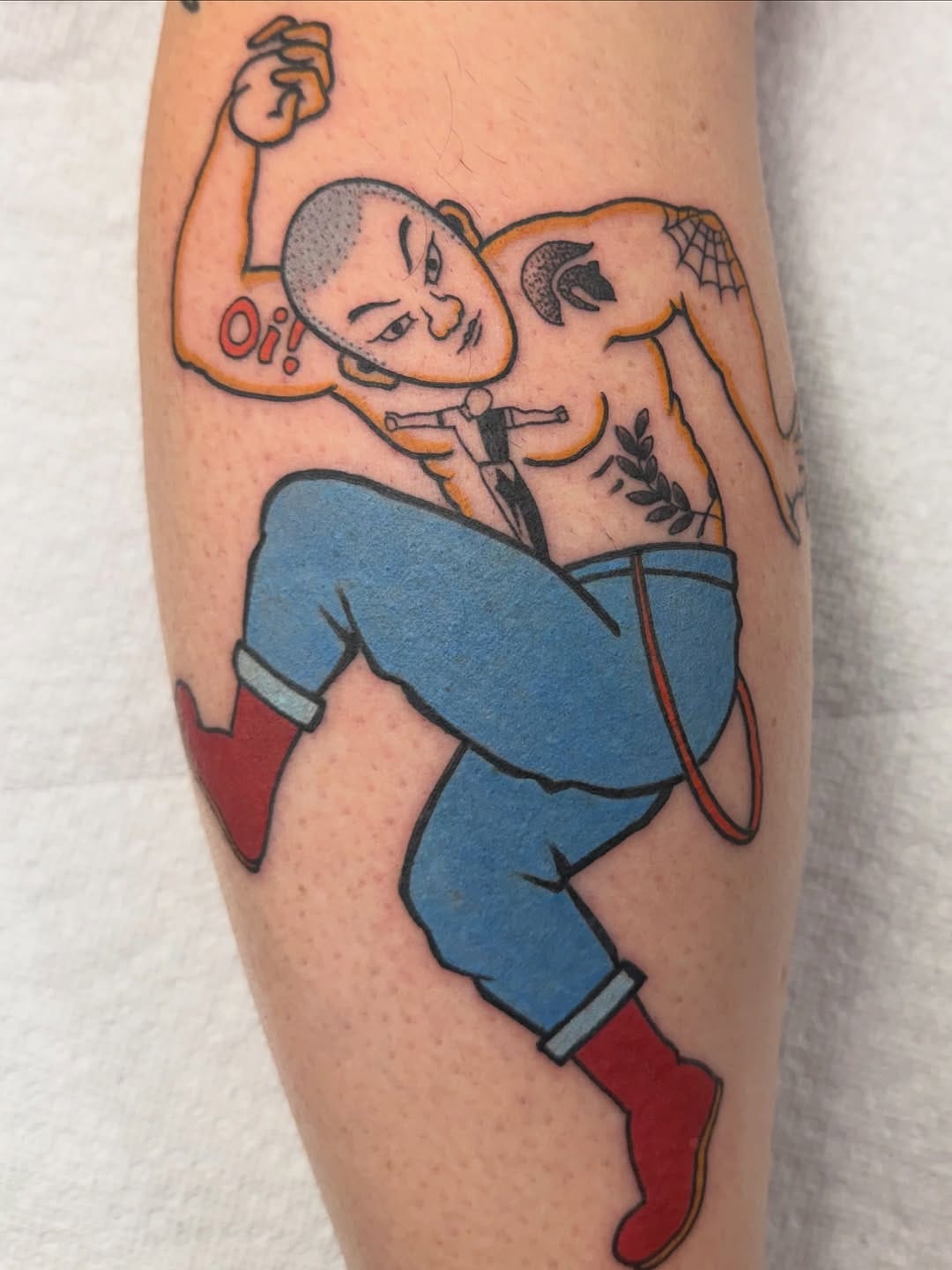 Post 6 by Billy Whitney tattoo on Instagram (carousel)